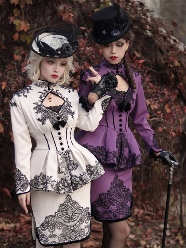 Henrietta Anonymous Invitation Lolita Coat, Skirt