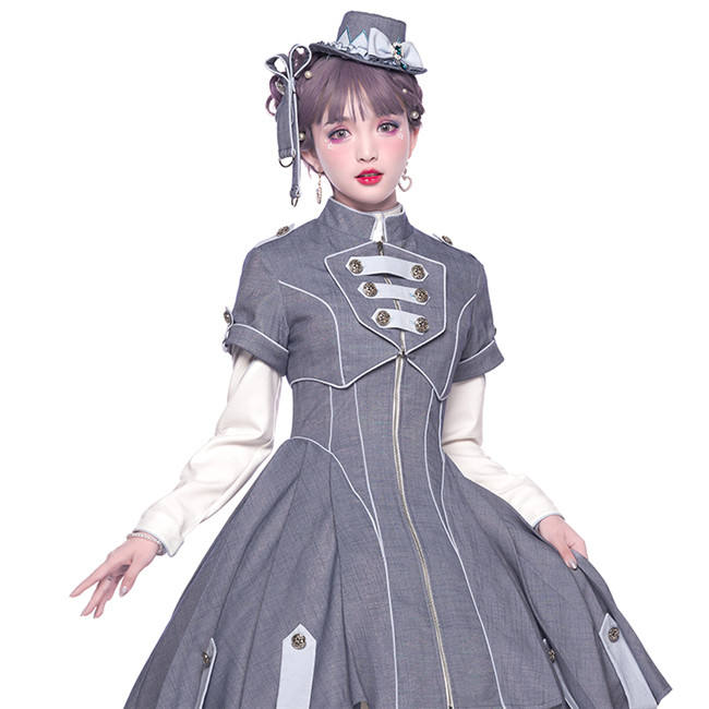 YUPBRO Lolita Vicabi Military Lolita Dress