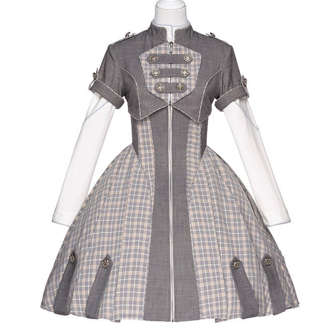 YUPBRO Lolita Vicabi Military Lolita Dress
