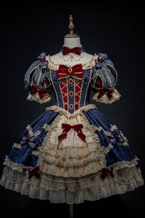 Snow White Classic Lolita Dress One Piece