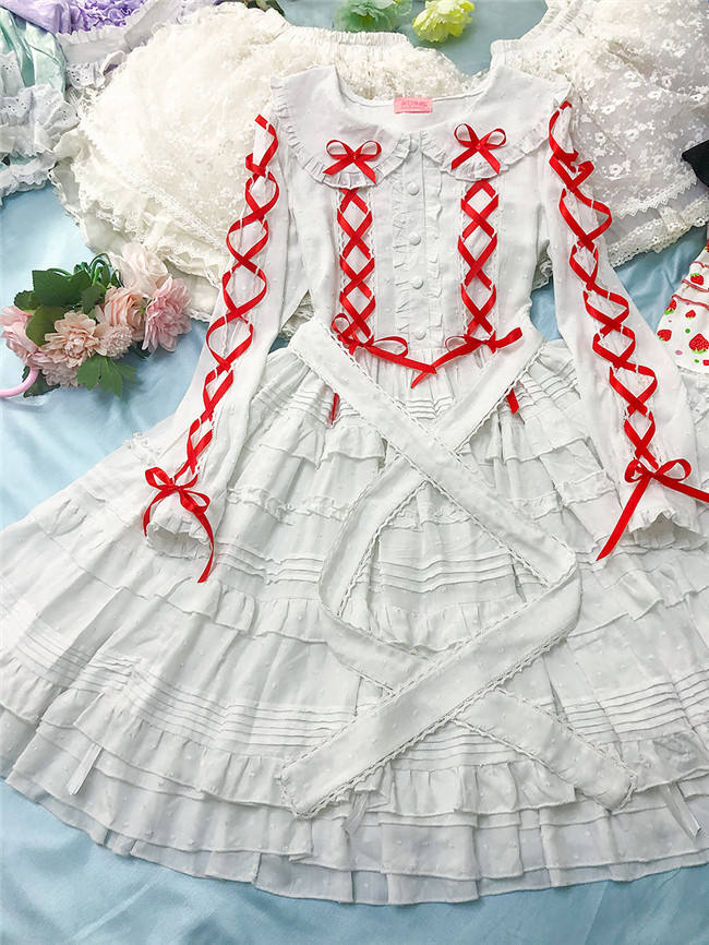 Sweet Ruffles Lolita Dress One Piece