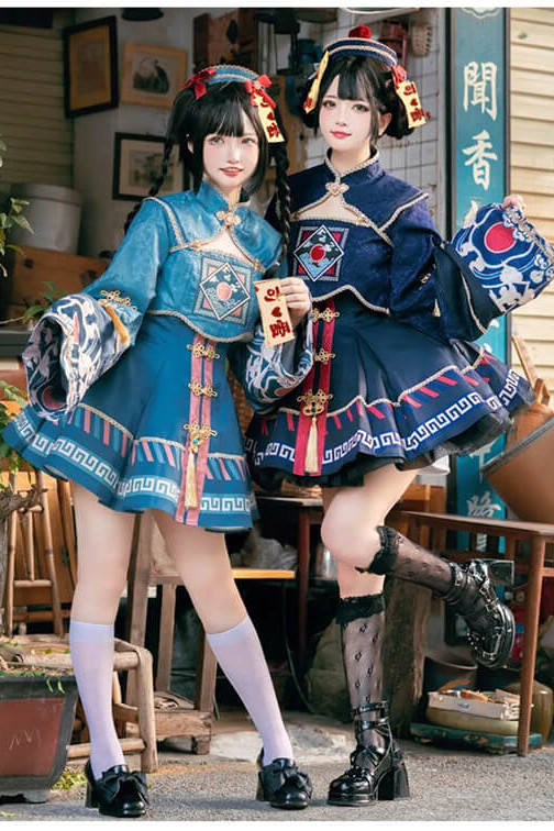 A Hopping Vampire Soft Lolita JSK