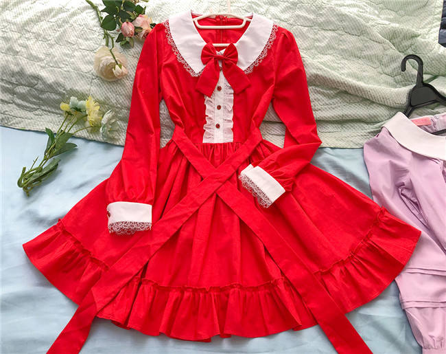 Sweet Ruffles Lolita Dress One Piece