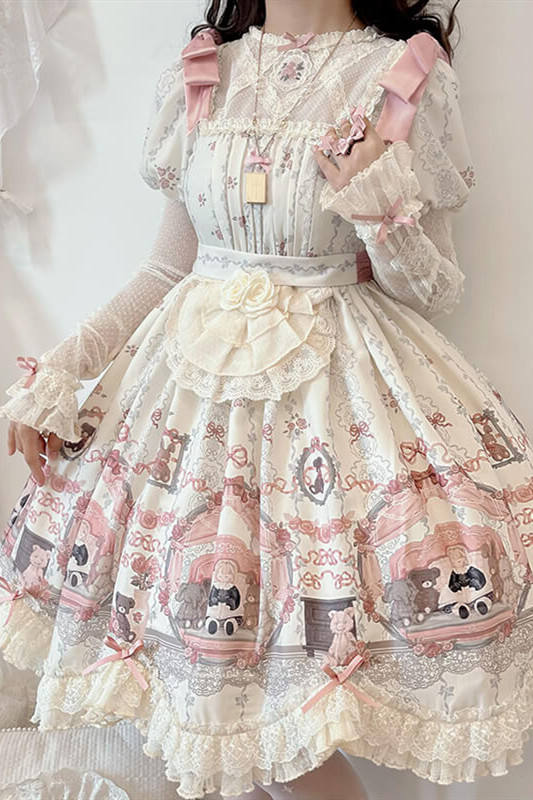 Alice Girl ~The Doll Tells a Story Sweet Lolita Dress One Pieces