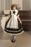 Little Maid Dress Winter Halloween Lolita Dress One Pieces