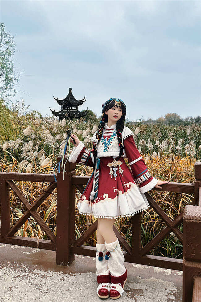 Alice Girl ~Lucky Rabbits Qi Lolita Dress, Vest, Cape