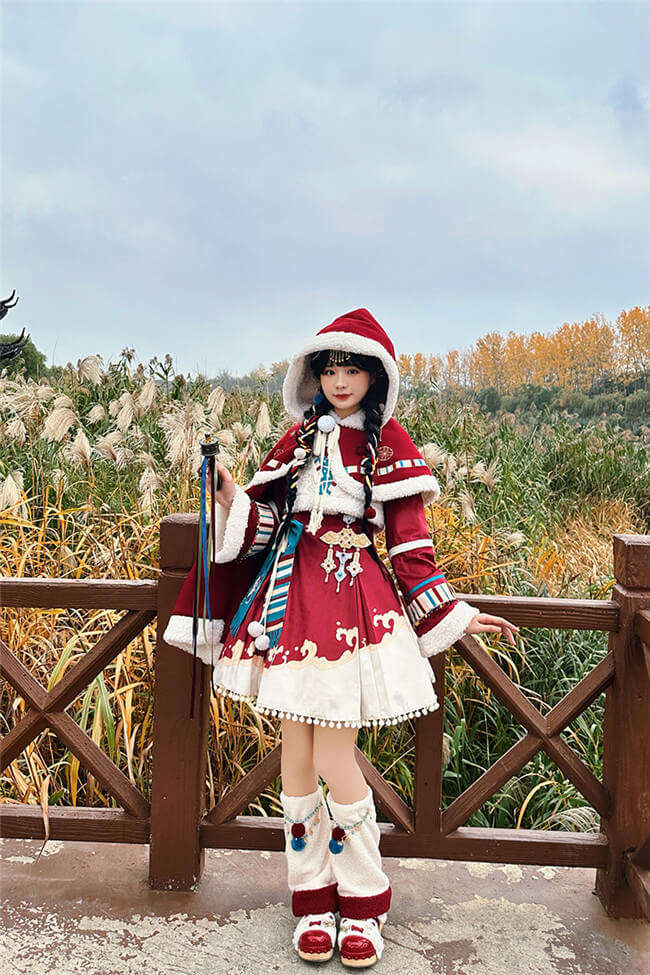 Alice Girl ~Lucky Rabbits Qi Lolita Dress, Vest, Cape