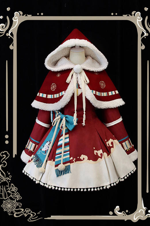 Alice Girl ~Lucky Rabbits Qi Lolita Dress, Vest, Cape