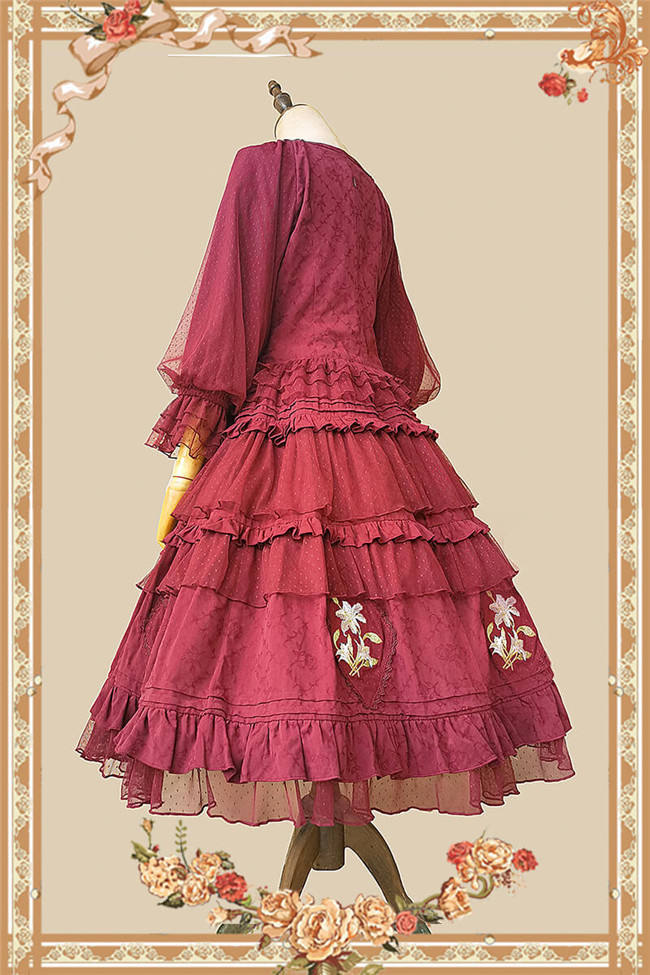 Infanta Lily Cotton Lolita Top, Skirt