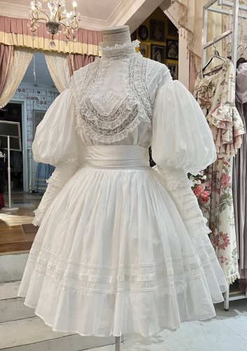 Lace Garden Cold Summer Victoria Blouse Skirt