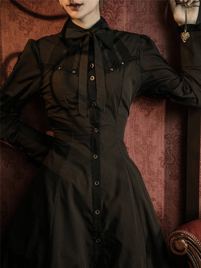 Steamland Steampunk Ouji Lolita Shirt Dress