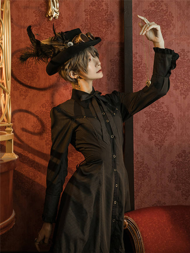 Steamland Steampunk Ouji Lolita Shirt Dress