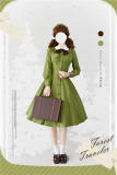 Forest Wardrobe Traveler in the Forest Classic Lolita Dress Brown Size M - In Stock