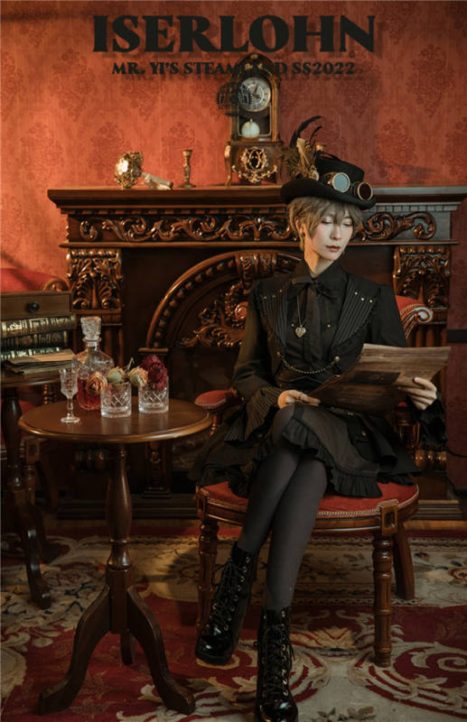 Steamland Steampunk Ouji Lolita Shirt Dress