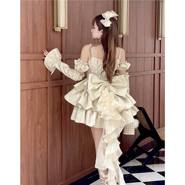 Diamond Honey Basso-relievo Sweet Lolita Jumper Dress