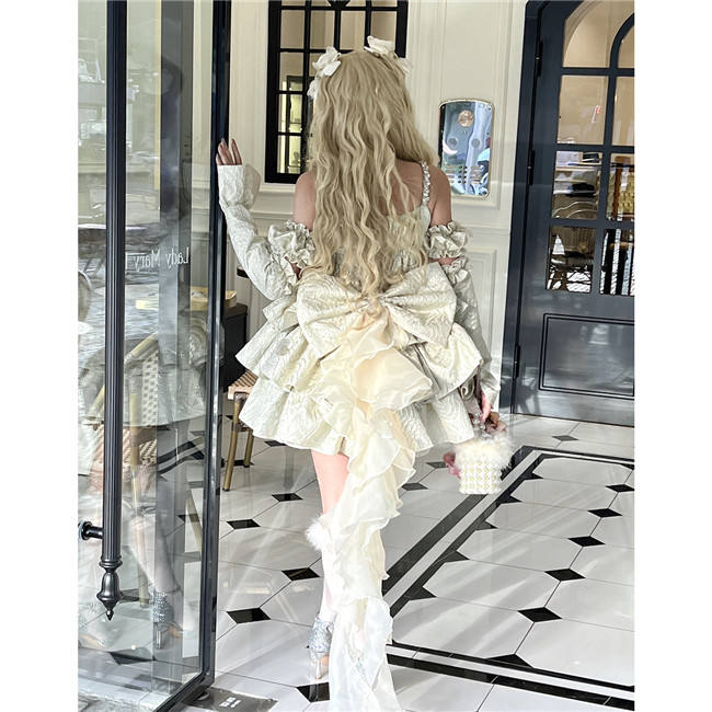 Diamond Honey Basso-relievo Sweet Lolita Jumper Dress