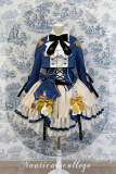 Alice Girl ~Nautical College Military Lolita Dress