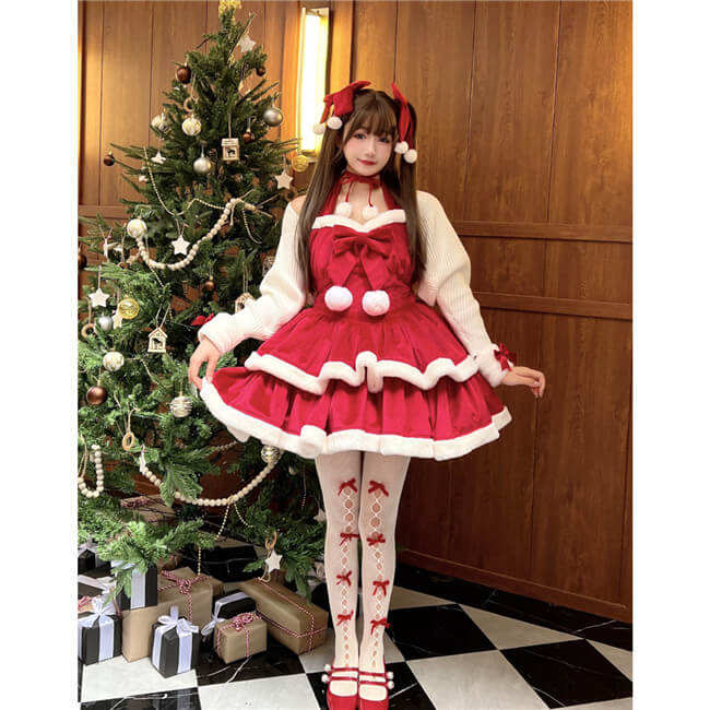 Diamond Honey Christmas Lolita Jumper Dress