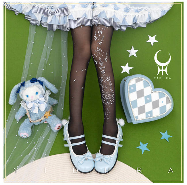 Song Of The Yggdrasil- Sweet Lolita Tights