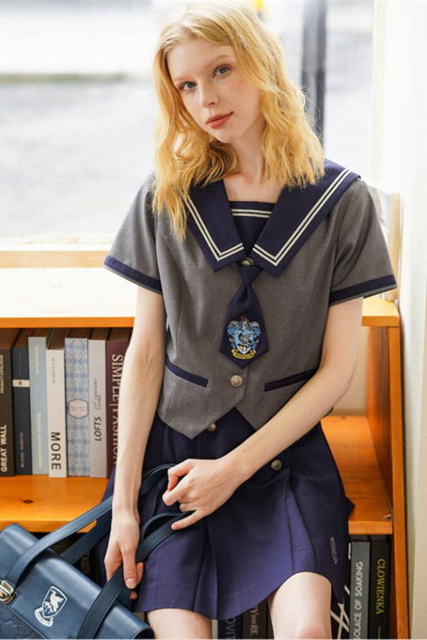 Kyouko & Harry Potter Co-signed JK Uniform Coat Skirt