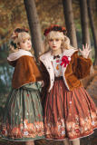 Miss Point ~Little Fox in Woods Sweet Lolita Coat and Cape