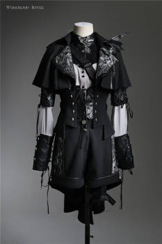 Lilith House Wyrm Breath Ouji Lolita Blouse, Vest and Pants