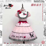 Cupid Cute Vintage Sweet Killer Lolita Dress Blouse and Accessories