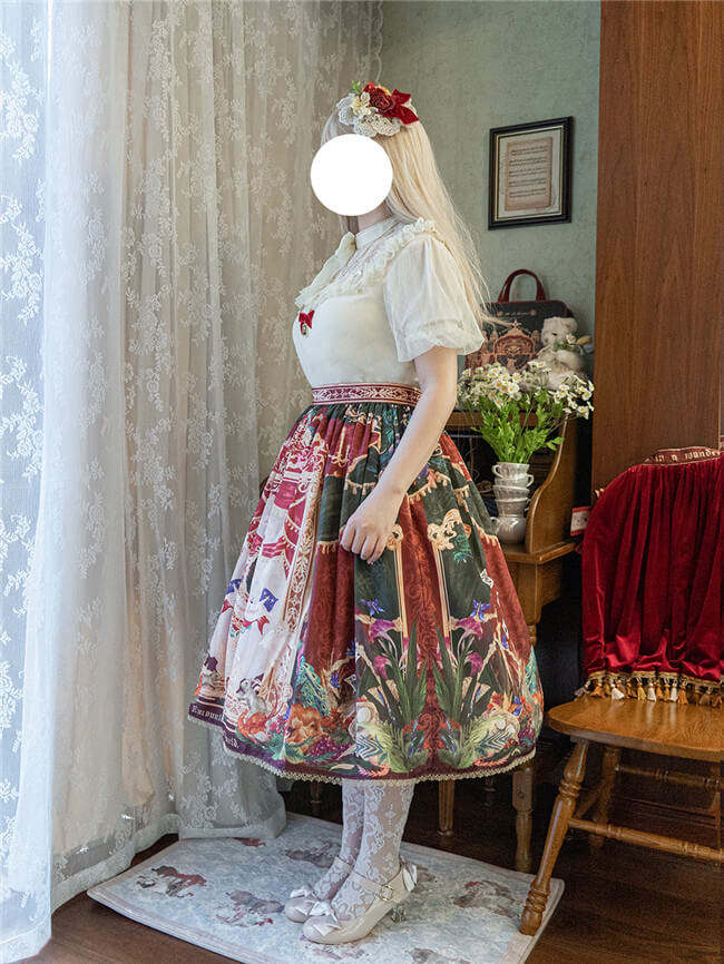 Miss Point ~Kaleidoscope Classic Lolita Skirt