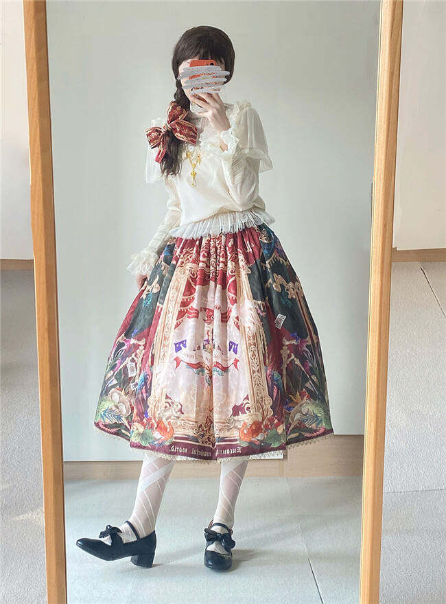 Miss Point ~Kaleidoscope Classic Lolita Skirt