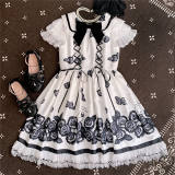 The Sanrio Collaborated Retro Roses Classic Lolita Dress