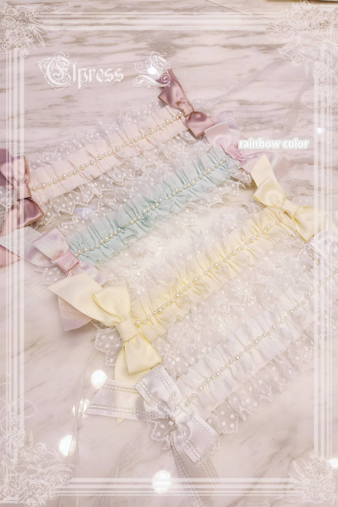 Elpress L Elis Luxury Details Lolita Heaband and Flower Headdress