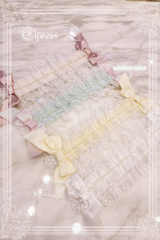 Elpress L Elis Luxury Details Lolita Heaband and Flower Headdress