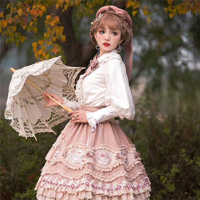 YUPBRO Lolita Heriford Classic Lolita Skirt, Blouse, Cape and Accessories