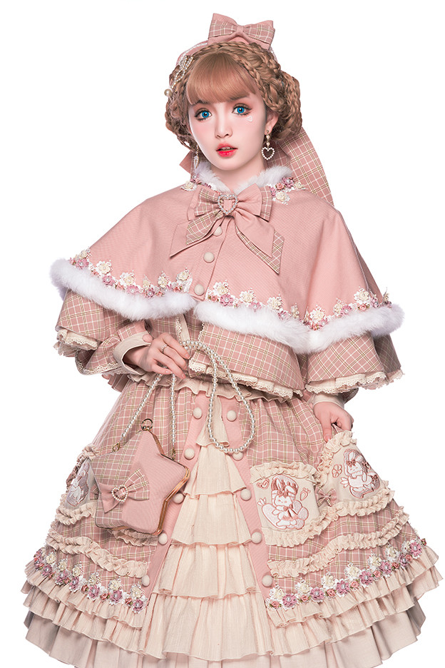 YUPBRO Lolita Heriford Classic Lolita Skirt, Blouse, Cape and Accessories -  My Lolita Dress