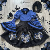 LeMiroir Skeletal Remains Embroidery Lolita JSK/Skirt -Pre-order