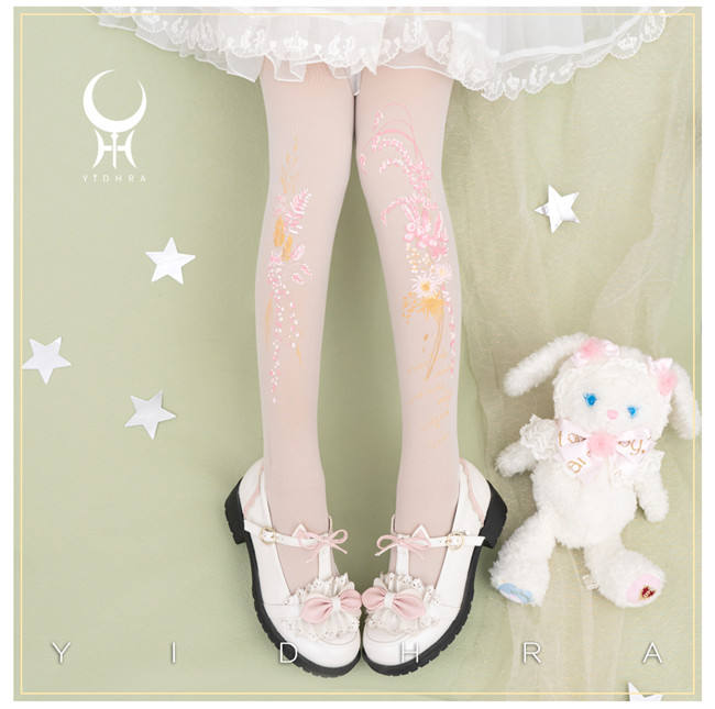 Yidhra Preserved Flower Lolita Tights