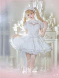 Honey Machine Waltz Sweet Lolita Dress White Pink