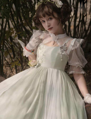 Wind Sways Lily Lolita Jumper Dress and Bolero- My Lolita Dress
