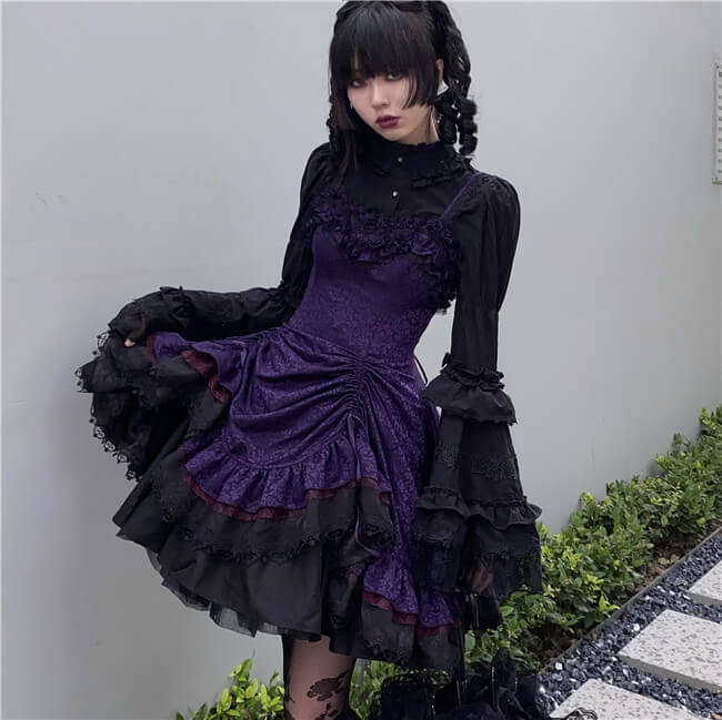 Lilico Purple Gothic Lolita Dress Lilico Purple Gothic Lolita Dress