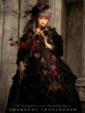 Bramble Rose Bones Rose Gothic Lolita Dress