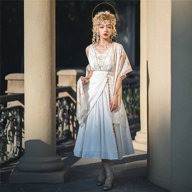Ying Luo Fu Twilight Of The Gods Classic Lolita Dress