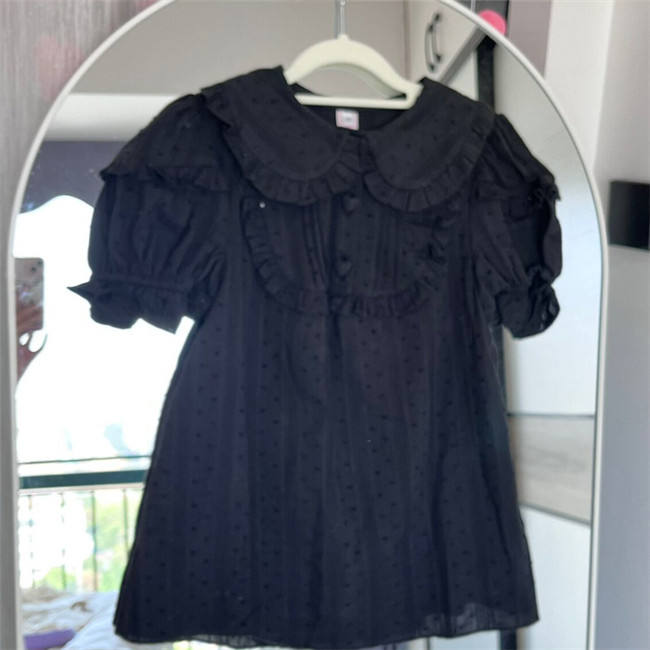 unicolor Cotton Lolita Blouse
