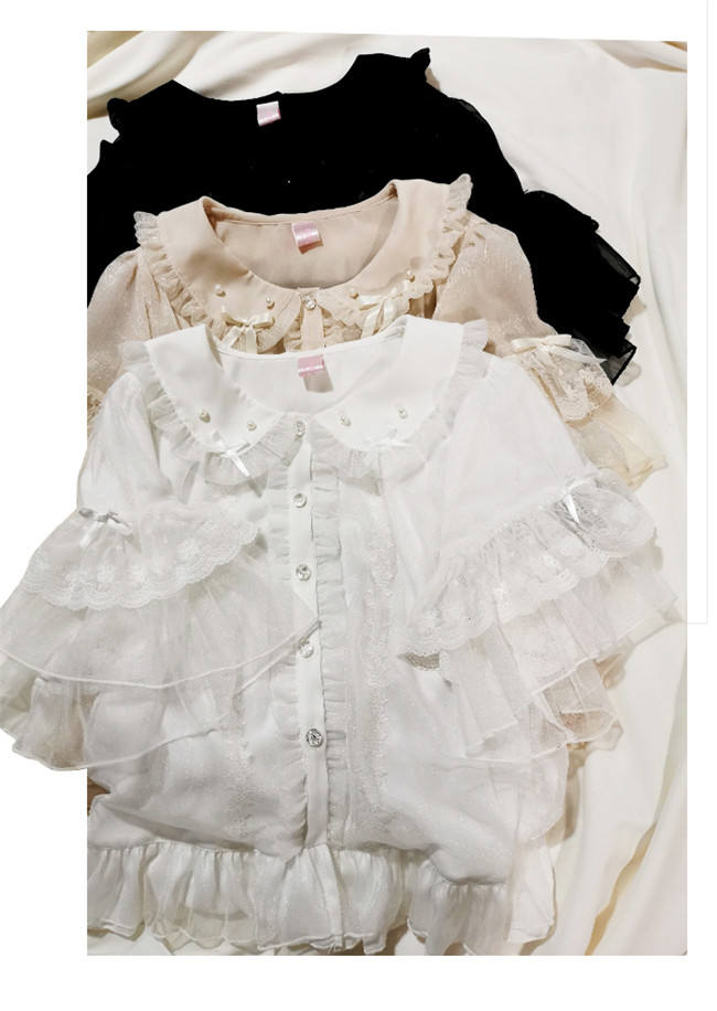 Sweet Rabbit Chiffon Lolita Blouse
