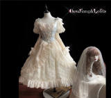 Crown Wedding Dress Lolita One Piece Dress