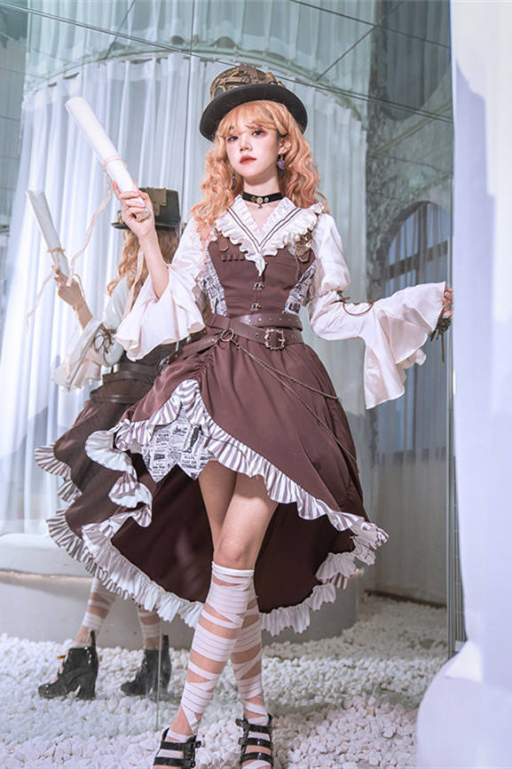 To Margaret Classic Lolita Vest, Blouse and Skirt