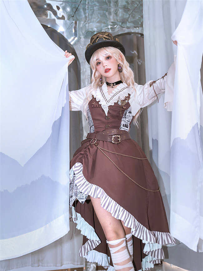 To Margaret Classic Lolita Vest, Blouse and Skirt