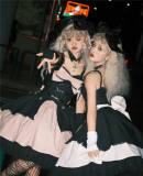 Doris Night Klhobacke Lolita Vest and Skirt