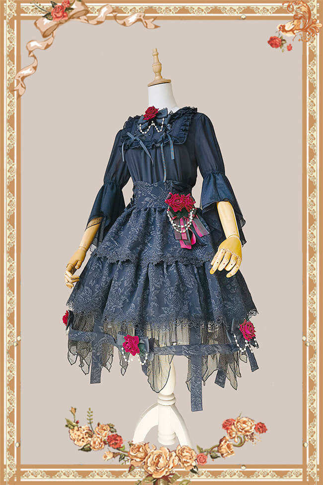 Infanta Witch's Apprentice Lolita Top and Skirt
