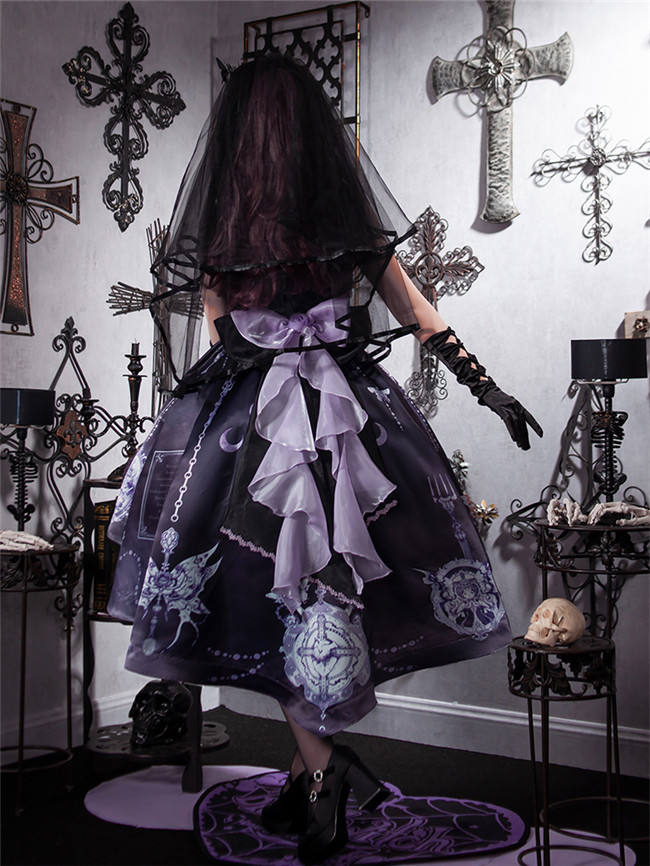 Skeletons Feast Gothic Lolita Dress Jumpers