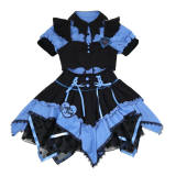 Sweety Honey Sweet Demon Lolita Blouse, Vest and Skirt